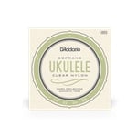 D'Addario EJ65S Clear Nylon Soprano Ukulele Strings