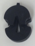 Tourte Style Cello Mute Rubber Single Hole
