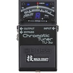 Boss TU-3W Chromatic Tuner Waza Craft Guitar Pedal