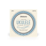 D'Addario EJ65TLG Clear Nylon Low G Tenor Ukulele Strings