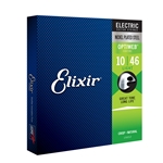 Elixir 19052 Nickel Plated Steel Light (.010-.046) Electric Guitar Strings with Optiweb Coating