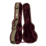 Kala OTC-AT Olive Tweed Archtop Concert Ukulele Hardcase