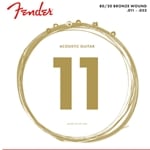 Fender 80/20 Bronze 70CL Custom Light (.011-.052) Acoustic Guitar Strings