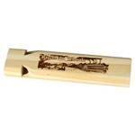 Trophy Wooden River Boat Whistle