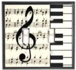 Classical Music Double Switch Plate