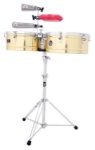 LP1415-B Prestige Series Timbales 13" & 14" Shells (Solid Brass)