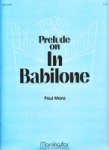 Prelude on In Babilone - Organ