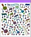 Rainbow Note Stickers