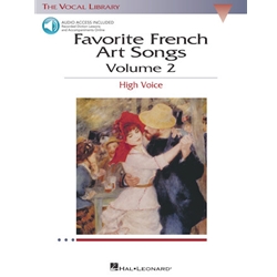 Favorite French Art Songs, Vol. 2 (Bk/Audio Access) - High Voice and Piano