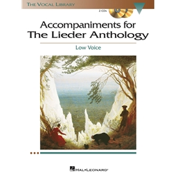 Lieder Anthology Accompaniment CDs - Low Voice
