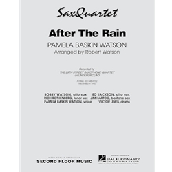 After The Rain - Sax Quartet with Medium Voice & Drums