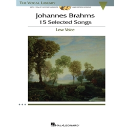 15 Selected Songs for Low Voice - Book with 2 CDs of Accompaniments & Diction Lessons