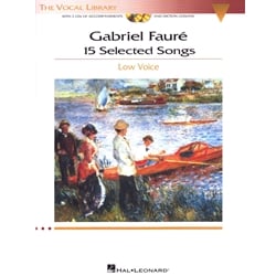 15 Selected Songs (Book and CD) - Low Voice