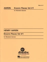 Encore Pieces for Woodwind Quintet, Vol. 1 - Horn