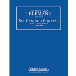 6 Canonic Sonatas, Op. 5 - Sax Duet AA/TT