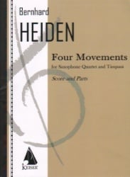 4 Movements - Sax Quartet SATB and Timpani