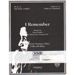 I Remember - Mezzo Soprano Voice, Flute, Cello, and Harp