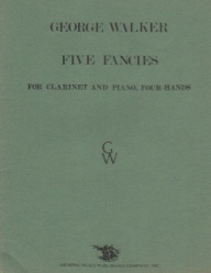 5 Fancies - Clarinet and 1 Piano 4 Hands