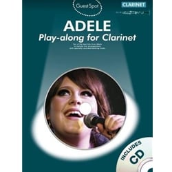 Adele: Play-along for Clarinet (Book with CD)