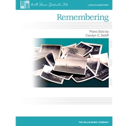 Remembering - Piano