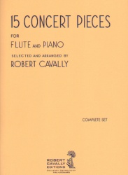 15 Concert Pieces - Flute and Piano