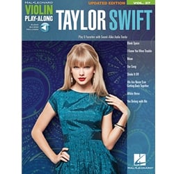 Violin Play-Along, Vol. 37: Taylor Swift (Bk/CD)