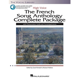 French Song Anthology, High Voice - Complete Package