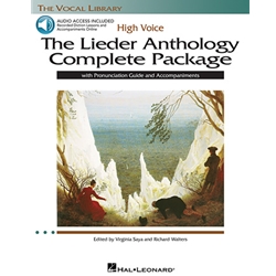 Lieder Anthology Complete Package (Bk/Audio Access) - High Voice