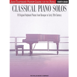 John Thompson's Classical Piano Solos, Fourth Grade