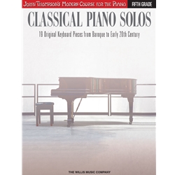 Classical Piano Solos, Fifth Grade