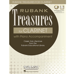 Rubank Treasures for Clarinet - Clarinet and Piano