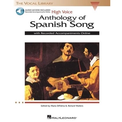 Anthology of Spanish Song (Book with Online Audio) - High Voice and Piano
