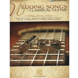 Wedding Songs (Bk/Audio) - Classical Guitar