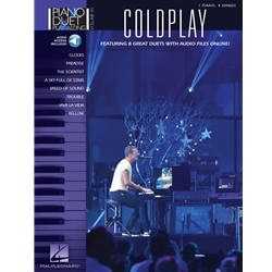 Coldplay: Piano Duet Play-Along - 1 Piano 4 Hands