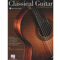 Classical Guitar Compendium (Bk/Audio) - Standard Notation Edition