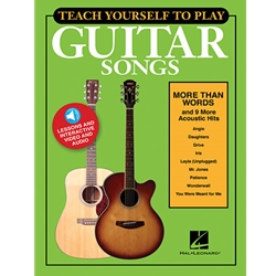 Teach Yourself to Play More Than Words and 9 More Acoustic Hits - Guitar