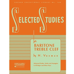 Selected Studies for Baritone Treble Clef