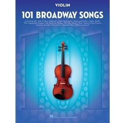 101 Broadway Songs - Violin