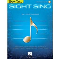 How to Sight Sing - Vocal Method (Book/Audio)