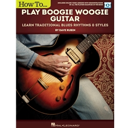 How to Play Boogie Woogie Guitar - Book/Video
