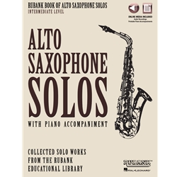 Rubank Book of Alto Saxophone Solos: Intermediate Level