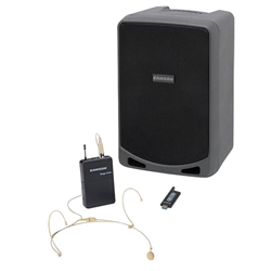 Sampson Expedition XP106w Rechargeable Battery-Powered Wireless PA with DE10 Headset Mic