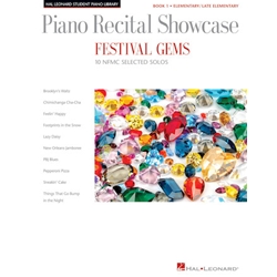 Piano Recital Showcase: Festival Gems, Book 1