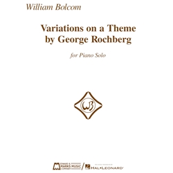 Variations on a Theme by George Rochberg - Piano Solo
