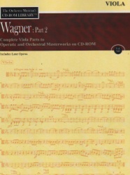 Orchestra Musician CD-ROM Library, Vol. 12: Wagner, Part 2 - Viola