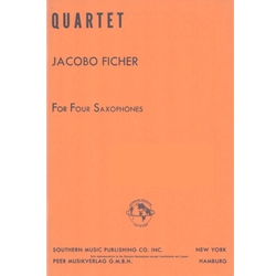 Quartet - Saxophone Quartet Study Score