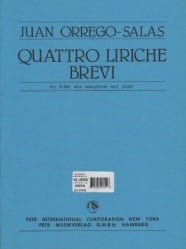Quattro Lirichi Brevi - Alto Sax and Piano