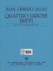 Quattro Liriche Brevi - Alto Sax and Piano