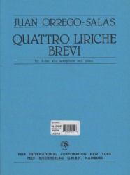 Quattro Lirichi Brevi - Alto Sax and Piano