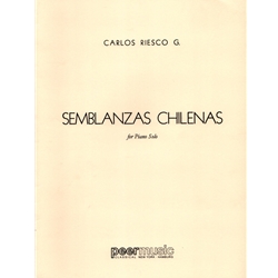 Semblanzas Chilenas (Chilean Likenesses) - Piano Solo